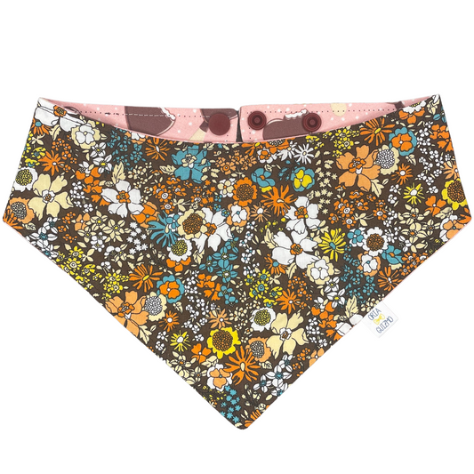 Bandana Chocolate Hearts x Flowers