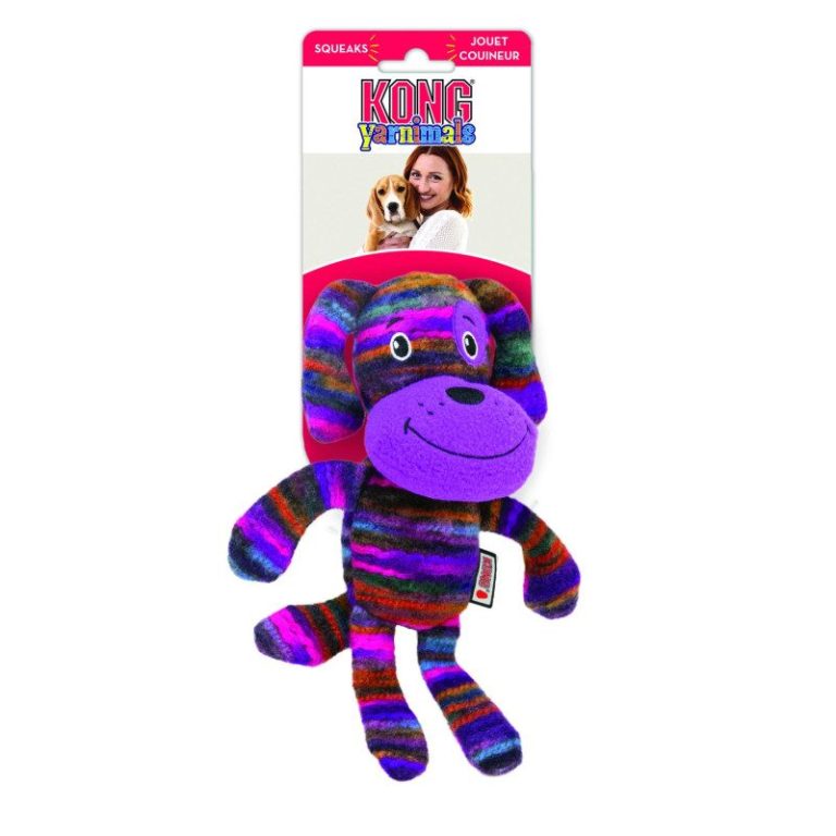 Peluche Kong Yarnimals singe sonore pour chien
