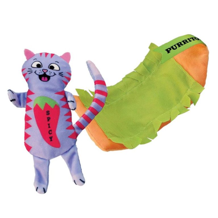 Jouet Kong Pull A Partz Purrito pour chat