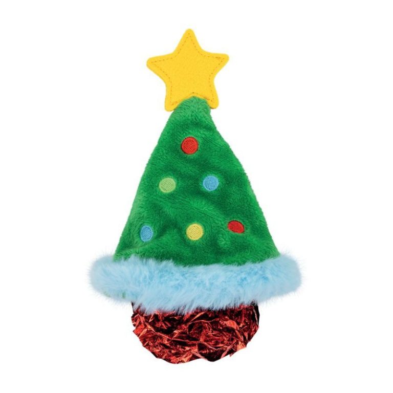 Jouet Kong Holiday Crackles Christmas Tree sapin pour chat